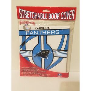 Carolina Panthers Stretchable Book Cover NFL Vintage